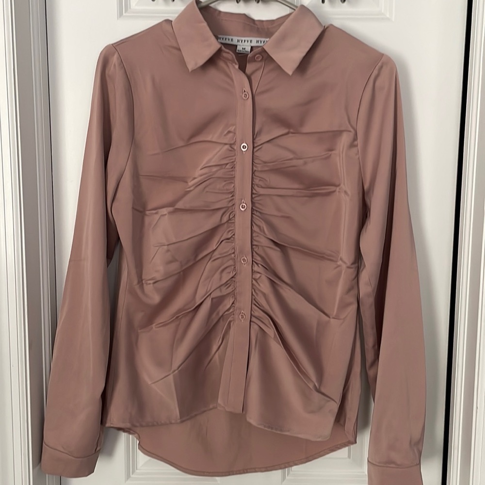 “HYFVE” button down. WORN ONCE (price negotiable)